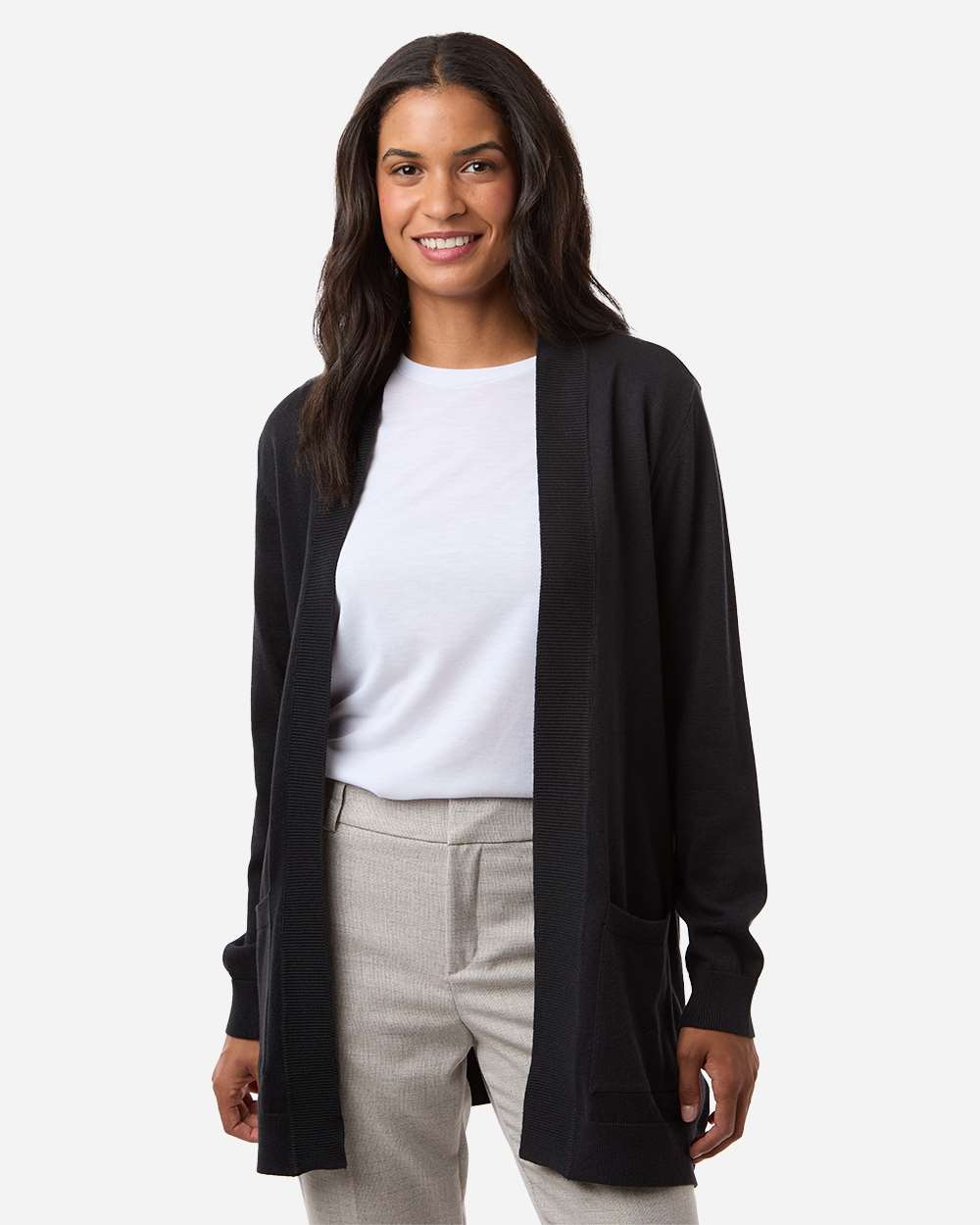 Women's New Classics Open Cardigan Sweater – DG447W