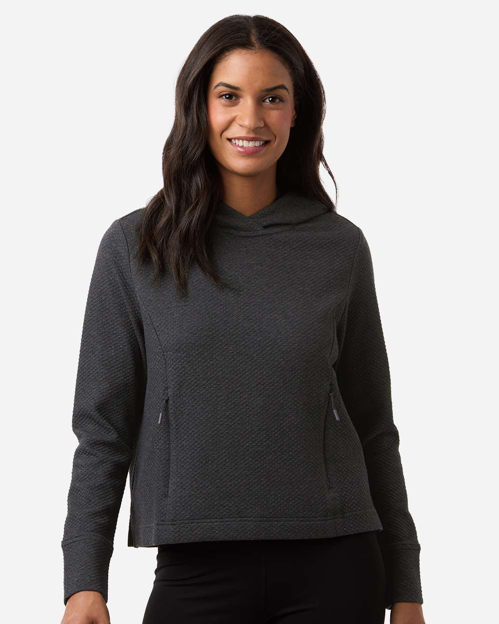 Women's Spirit Textured Hooded Pullover – NE729W