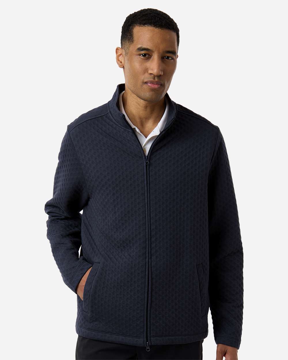 Men's Berkeley Textured Full-Zip Jacket – DG740