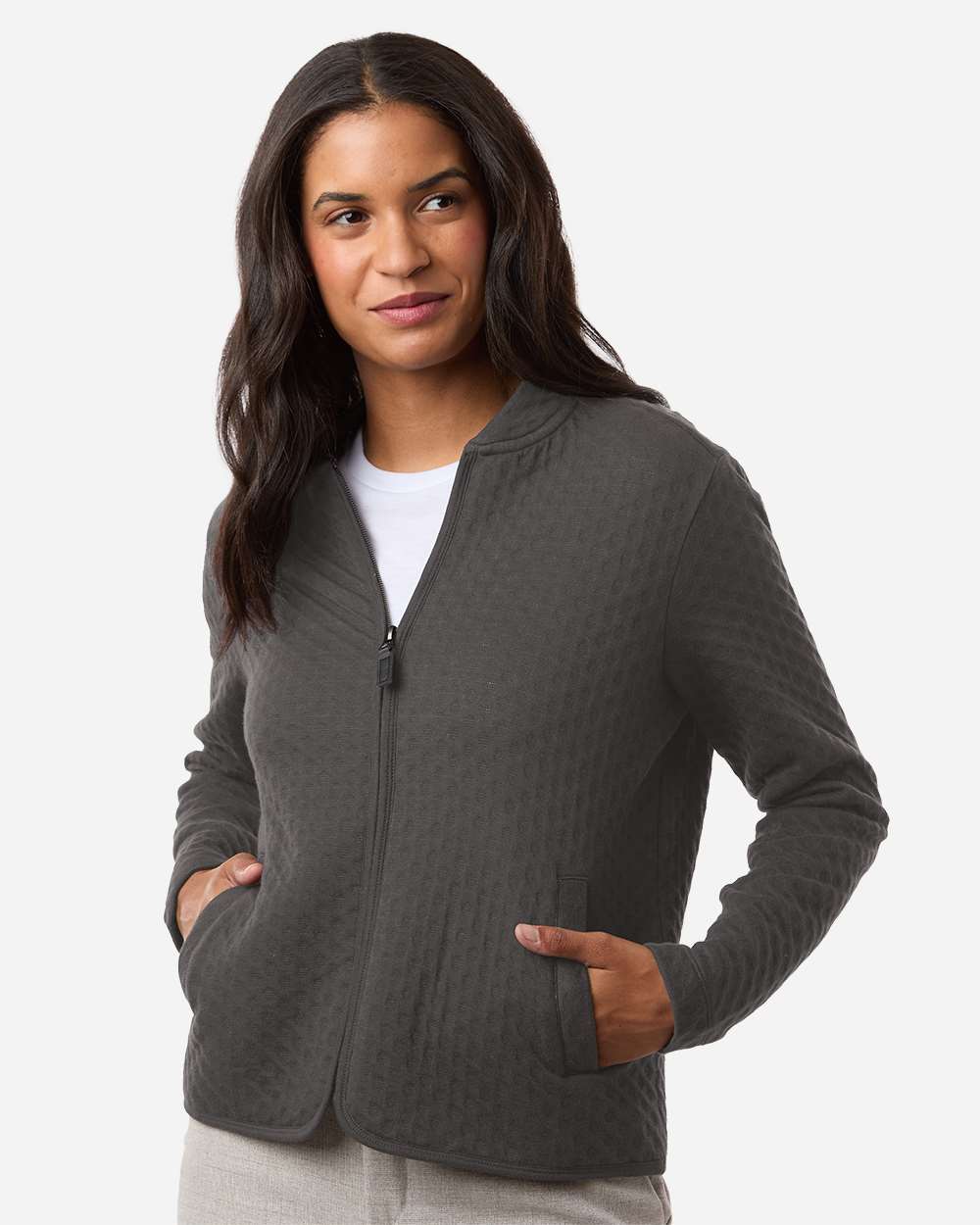 Women's Berkeley Textured Full-Zip Jacket – DG740W