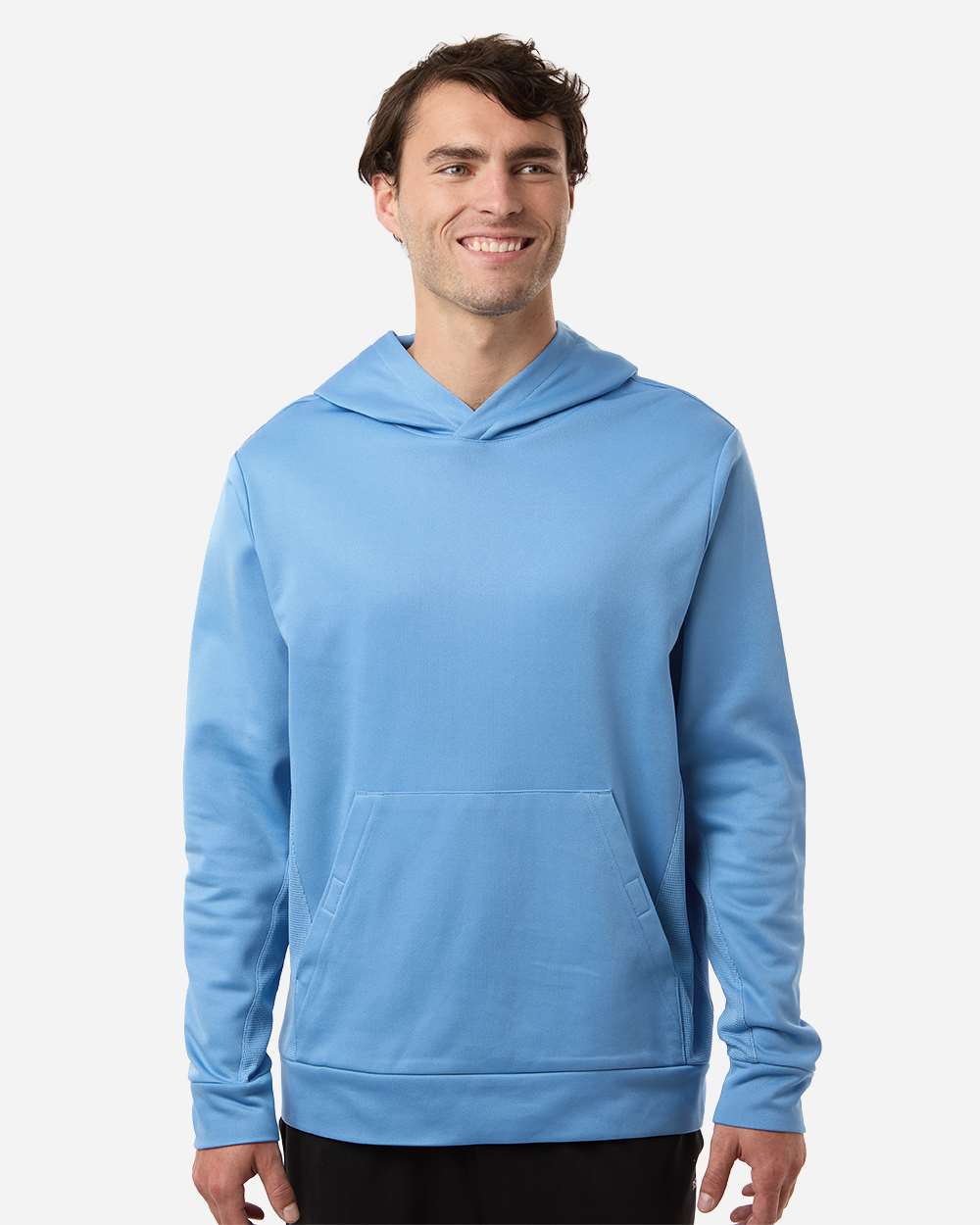 Unisex Squad Hooded Tech Fleece Pullover – TT400 – Sport Light Blue