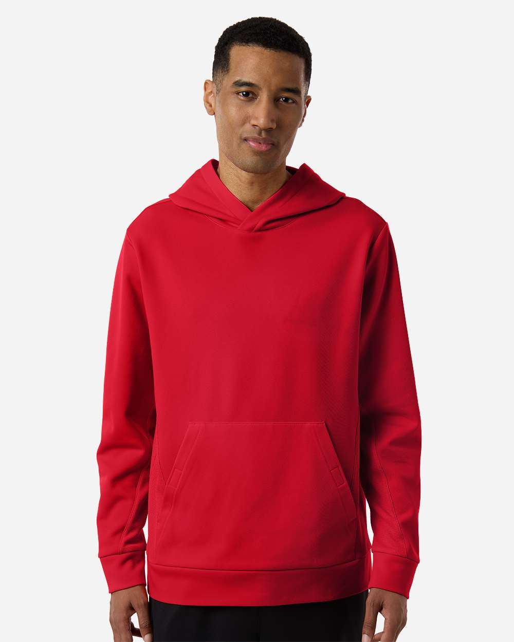 Unisex Squad Hooded Tech Fleece Pullover – TT400 – Sport Red