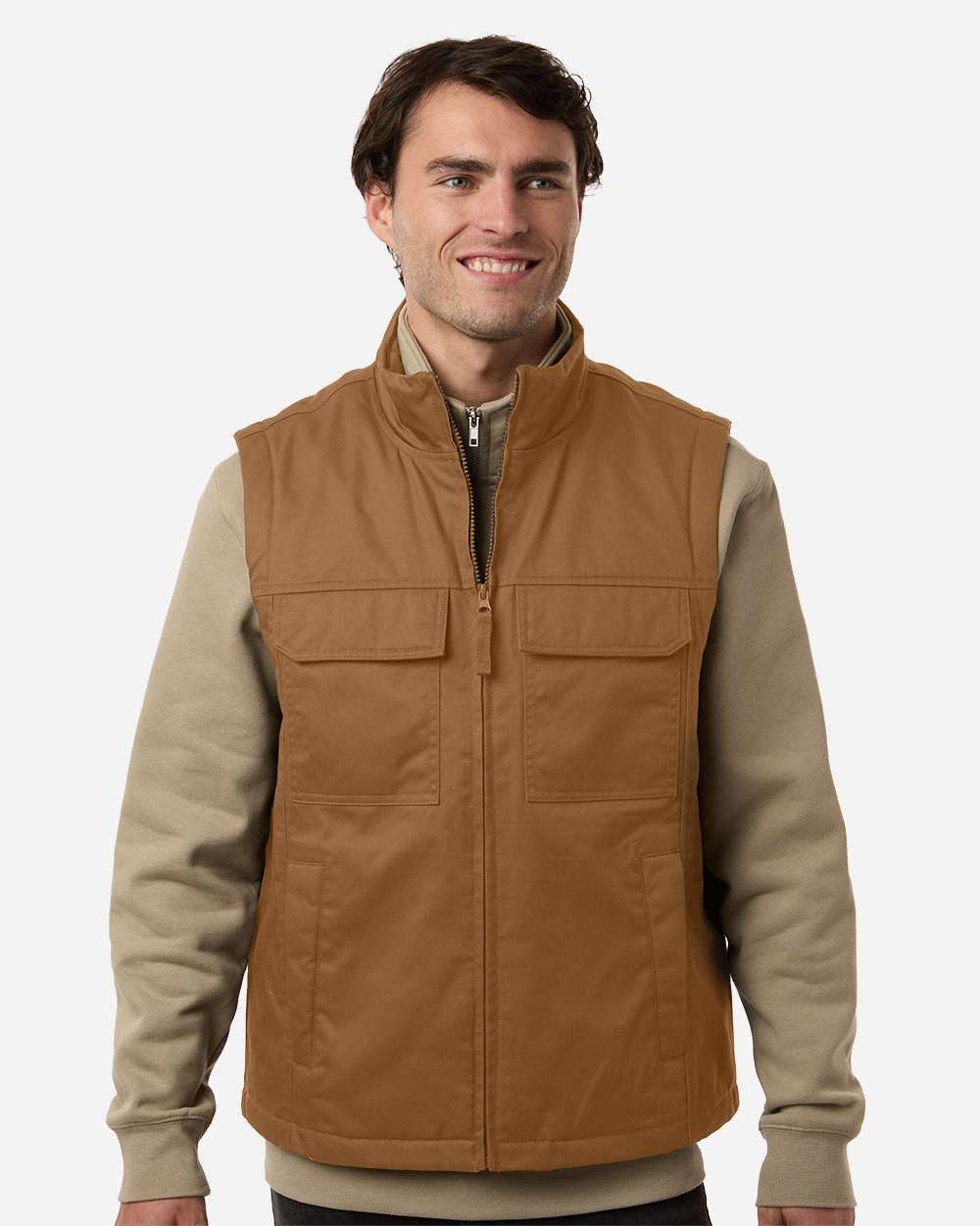 Unisex ClimaBloc® Station Vest – M723 – Duck Brown