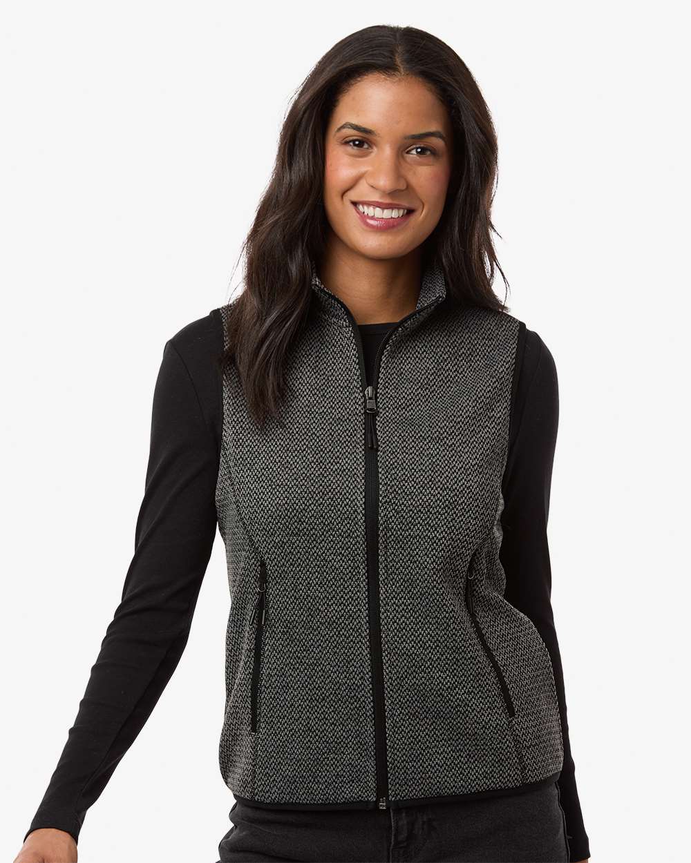 Women's Jasper Jacquard Fleece Vest – NE731W