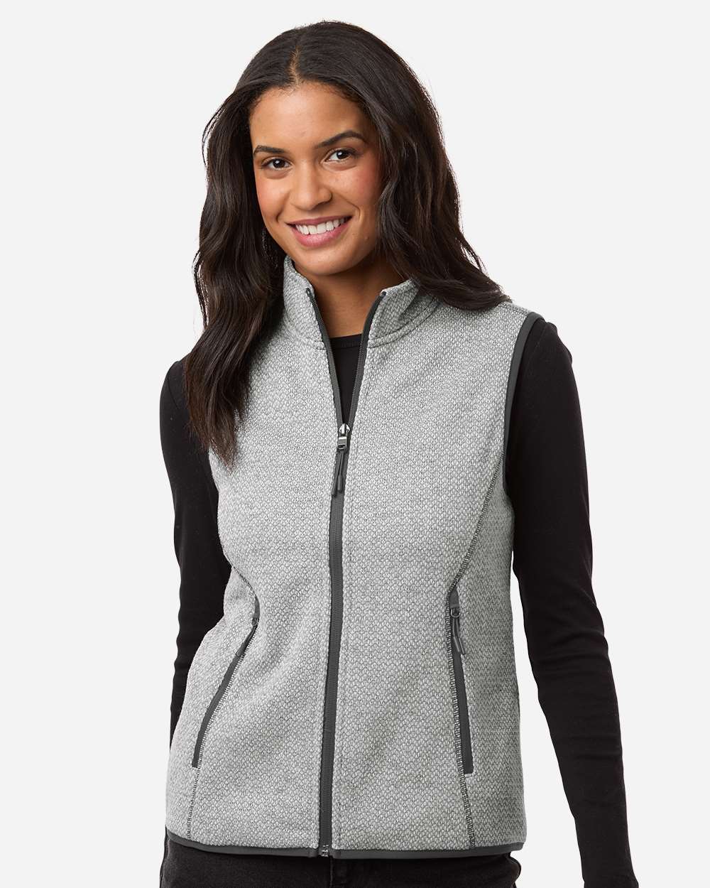 Women's Jasper Jacquard Fleece Vest – NE731W