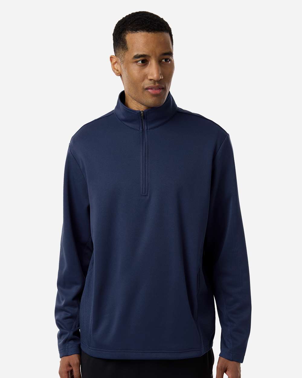 Unisex Squad Cadet Quarter-Zip Tech Fleece Pullover – TT401 – Sport Dark Navy