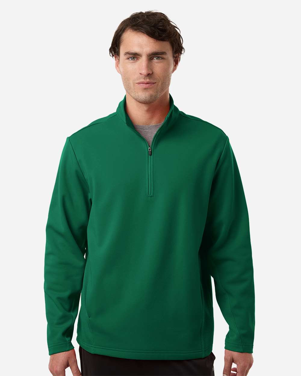 Unisex Squad Cadet Quarter-Zip Tech Fleece Pullover – TT401 – Sport Forest
