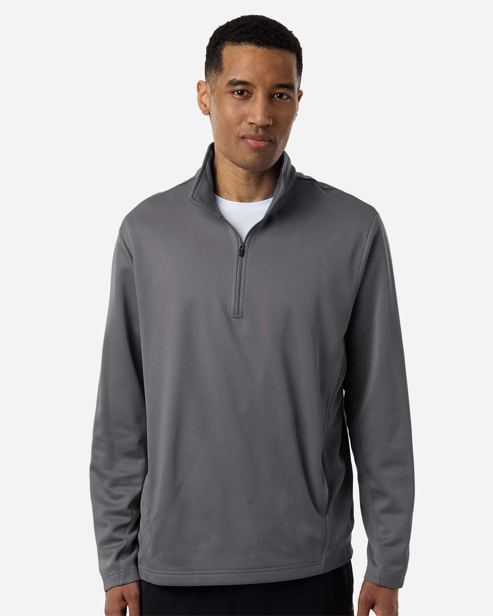 Unisex Squad Cadet Quarter-Zip Tech Fleece Pullover – TT401 – Sport Graphite
