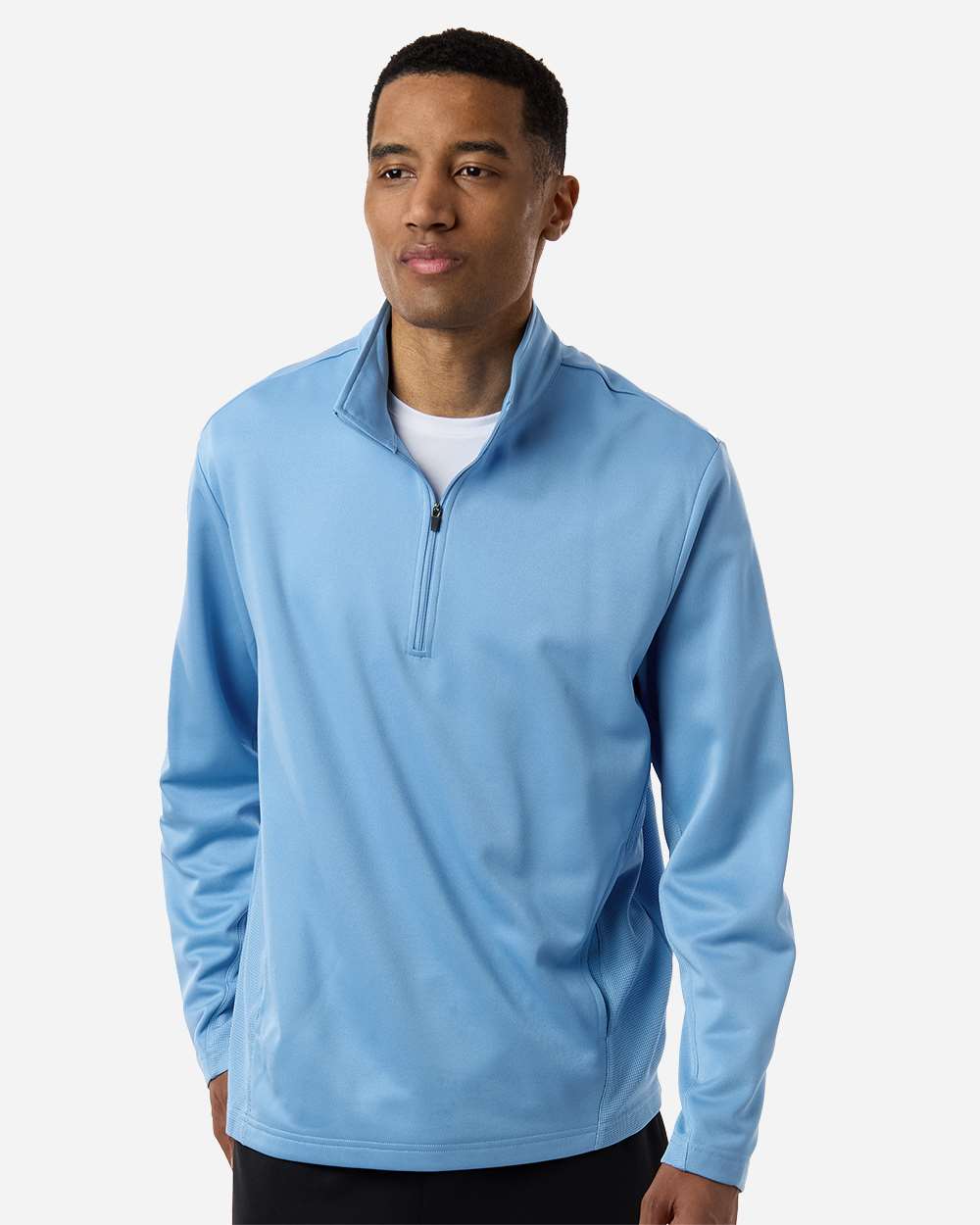 Unisex Squad Cadet Quarter-Zip Tech Fleece Pullover – TT401 – Sport Light Blue