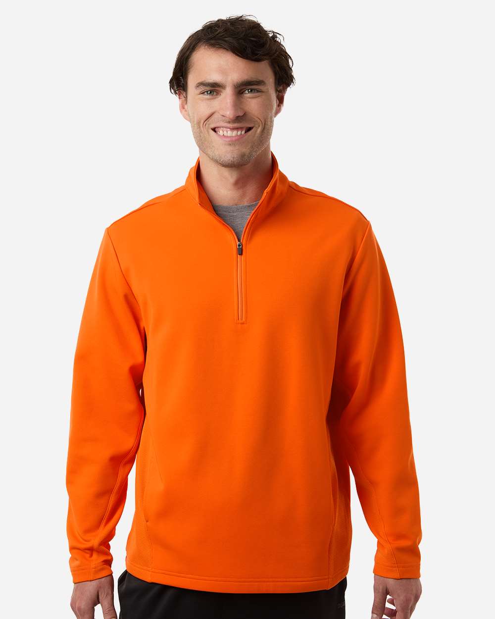 Unisex Squad Cadet Quarter-Zip Tech Fleece Pullover – TT401 – Sport Orange