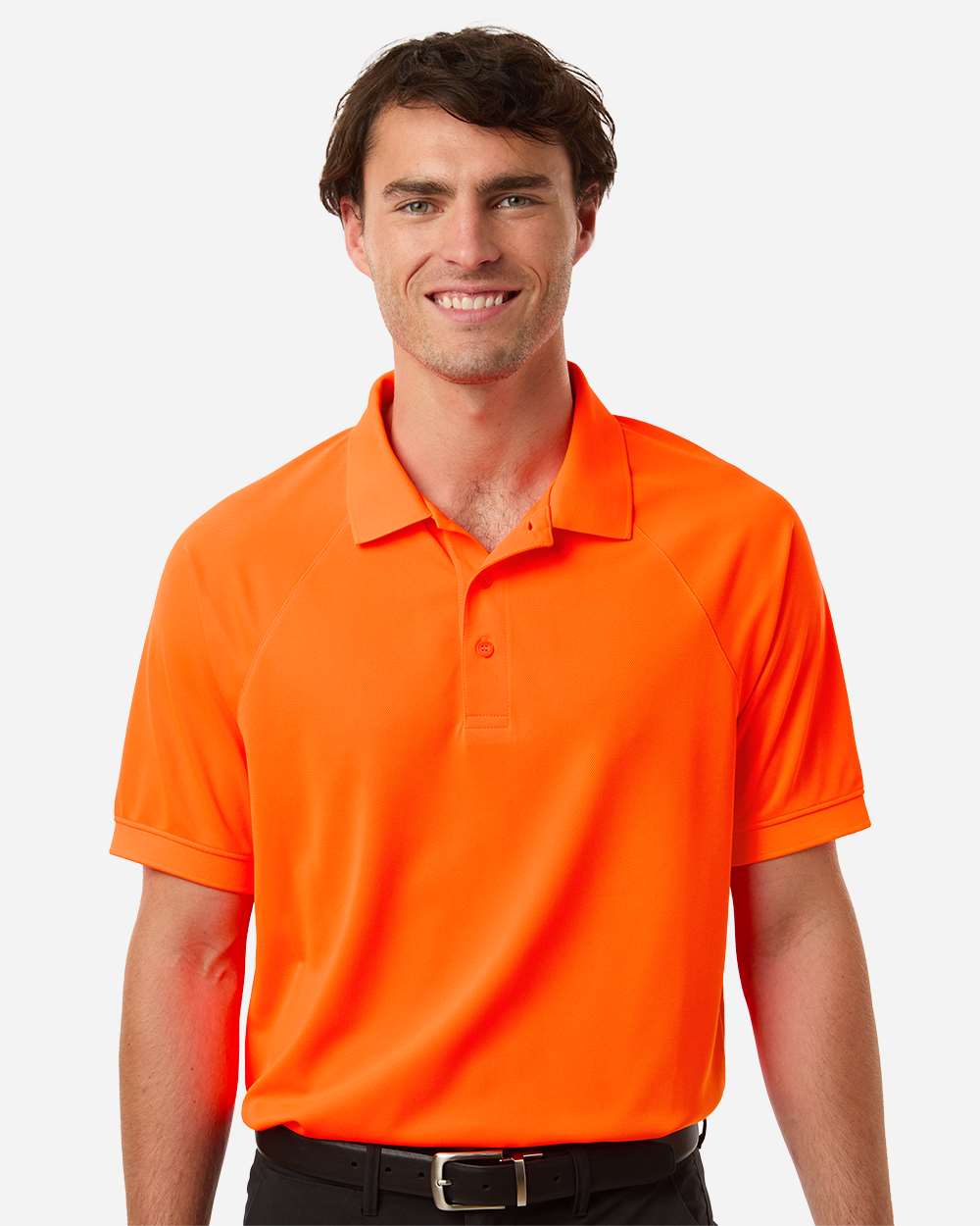 Men's Charge Snag and Soil Protect Polo – M208 – Safety Orange
