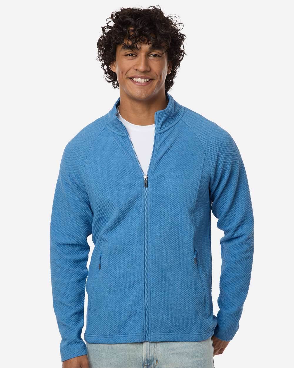 Men's Spirit Textured Full-Zip – NE727