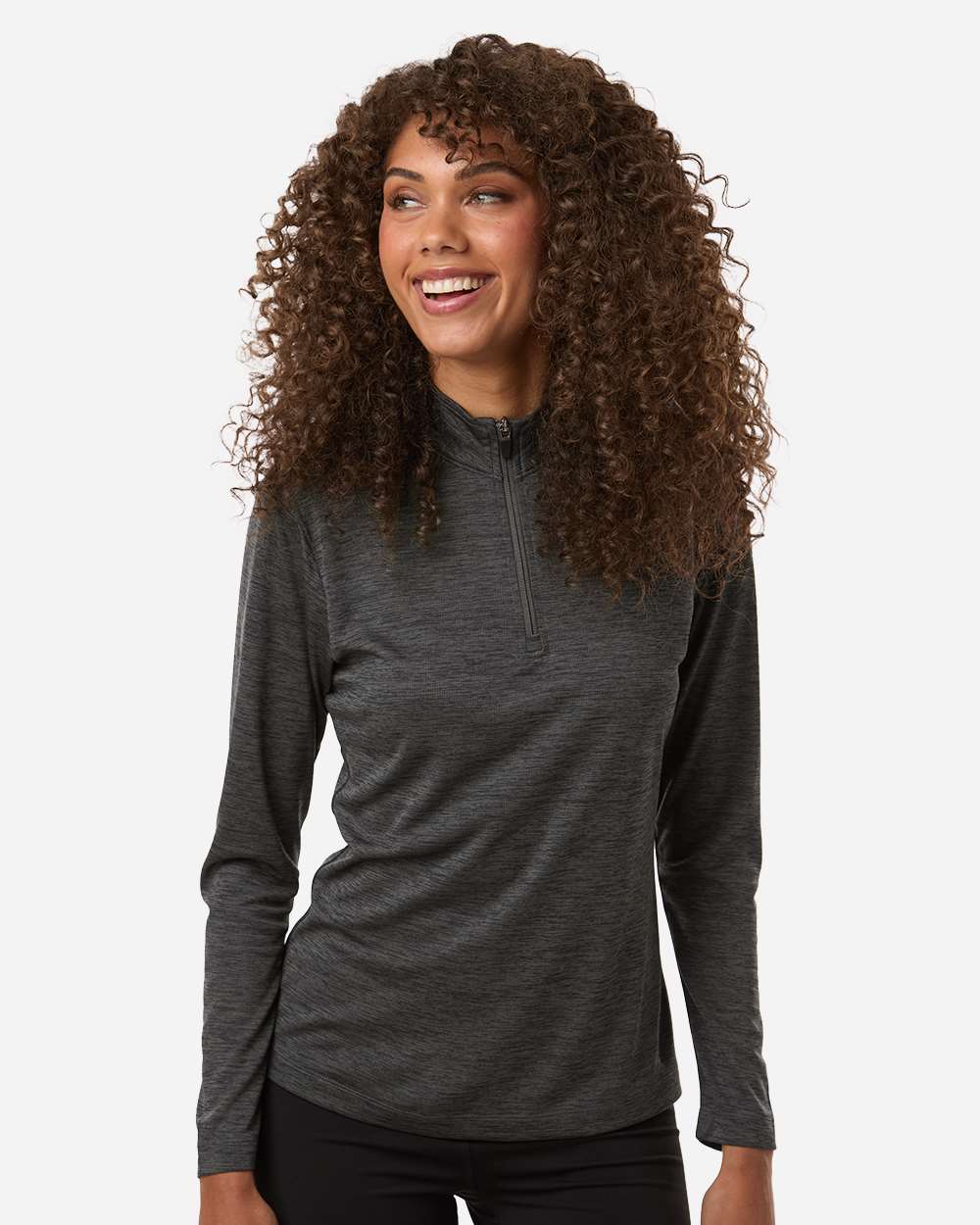 Women's Pro-Lock Performance Mélange Quarter-Zip Pullover – 4HM70L