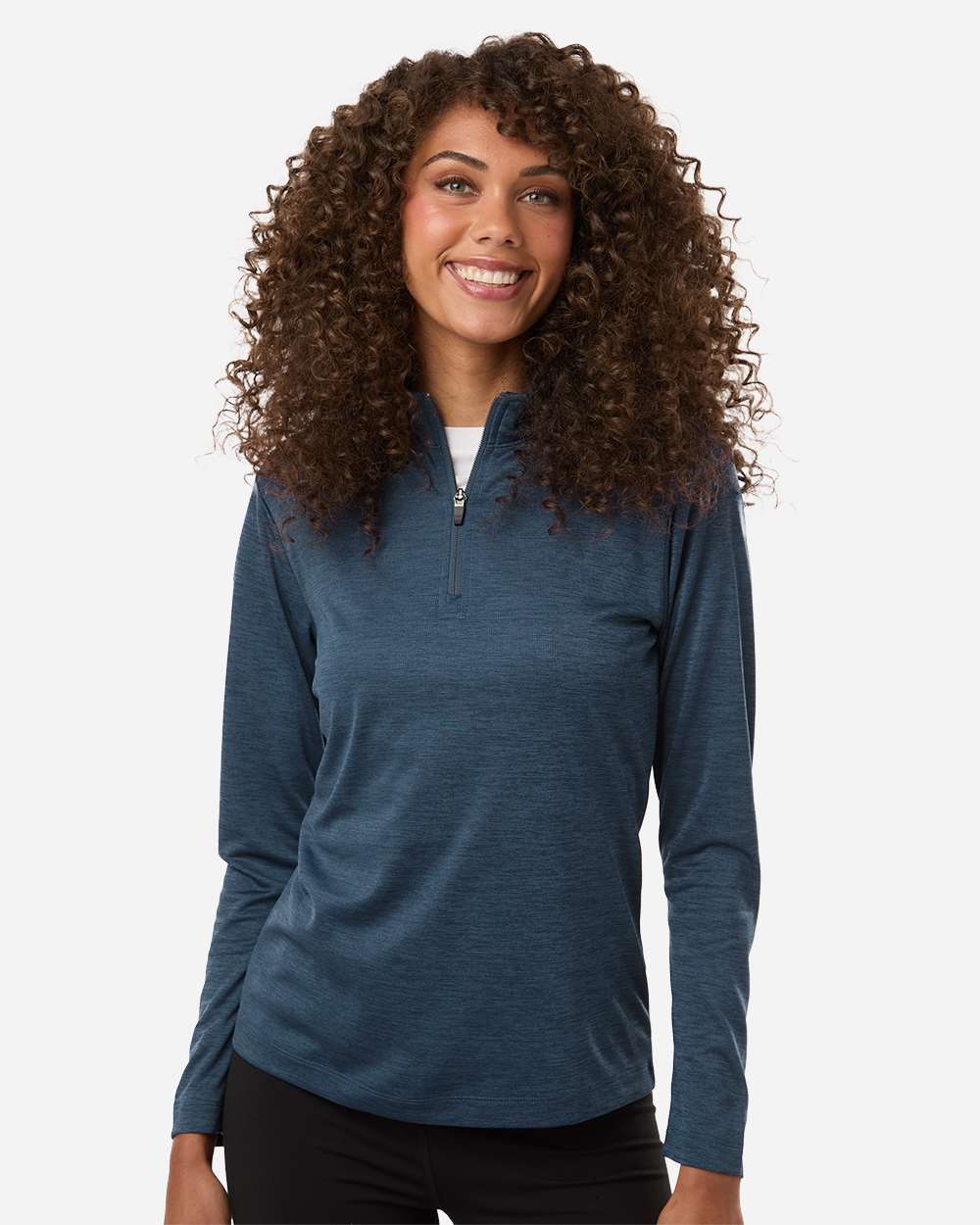 Women's Pro-Lock Performance Mélange Quarter-Zip Pullover – 4HM70L