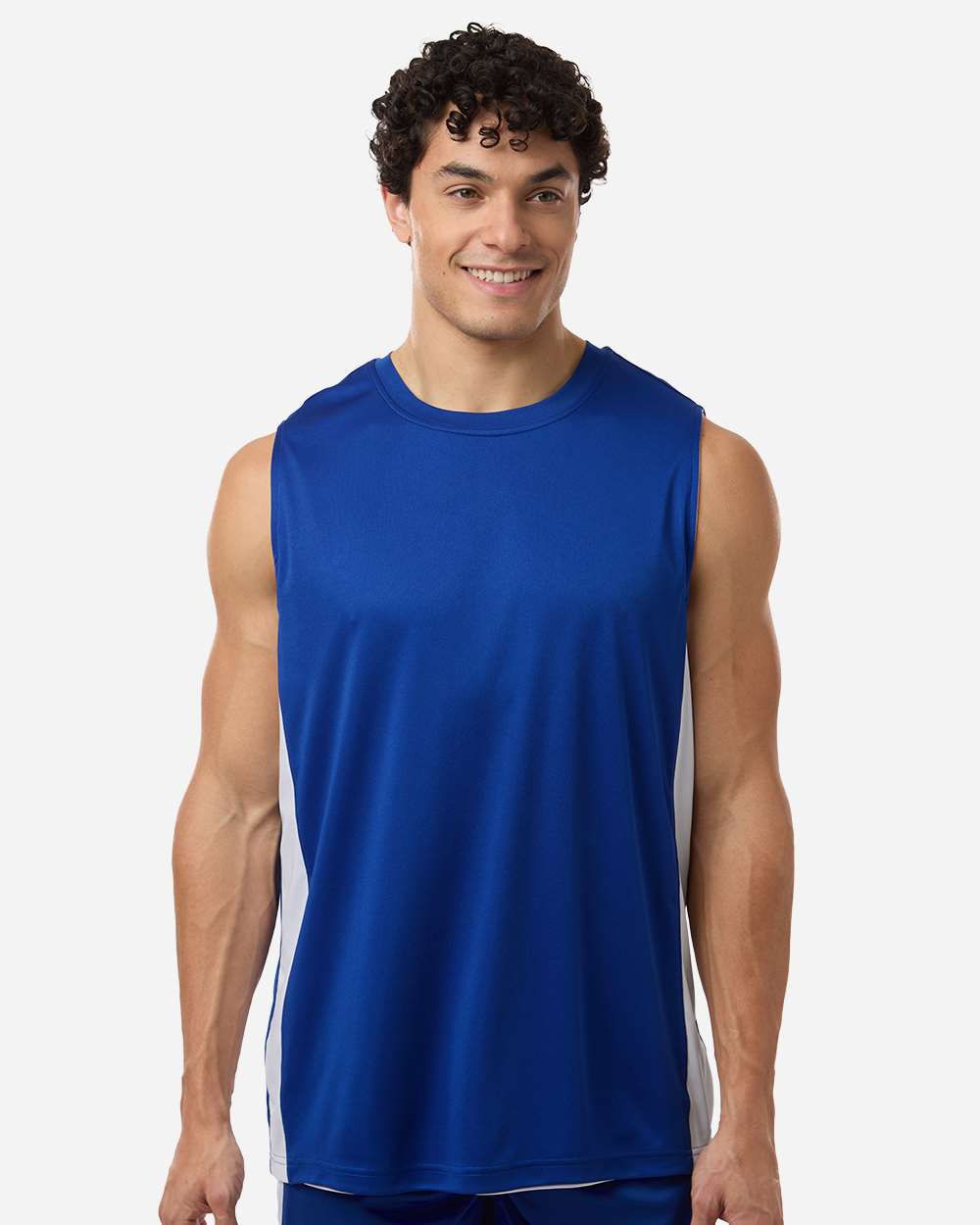 Unisex Zone Performance Reversible Jersey – TT115 – Sport Royal/ White