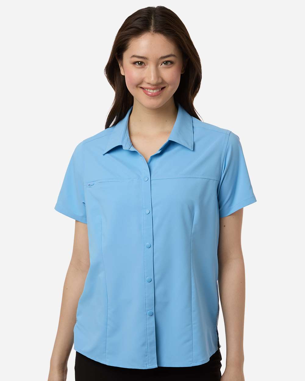 Women's UltraUVP Shoreline Short Sleeve Staff Shirt – CE520W