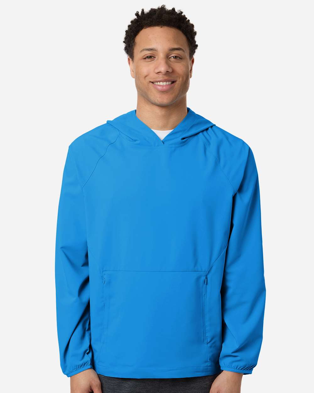 Men's UltraUVP Shoreline Long Sleeve Hooded Pullover – CE520L – Electric Blue