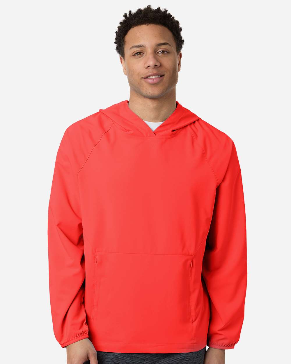 Men's UltraUVP Shoreline Long Sleeve Hooded Pullover – CE520L – Marina Red