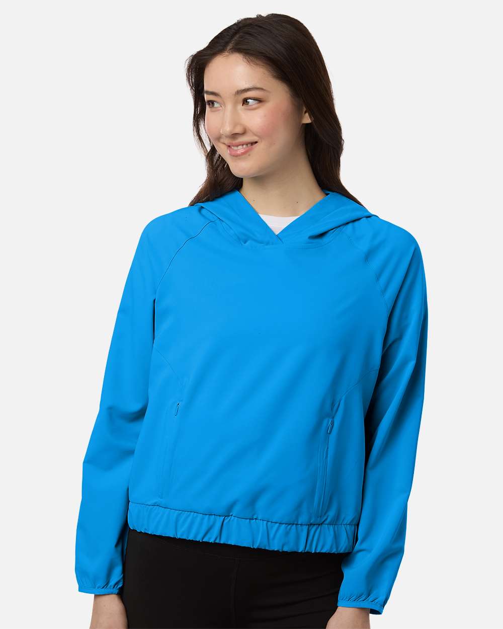 Women's UltraUVP Shoreline Long Sleeve Hooded Pullover – CE520LW – Electric Blue