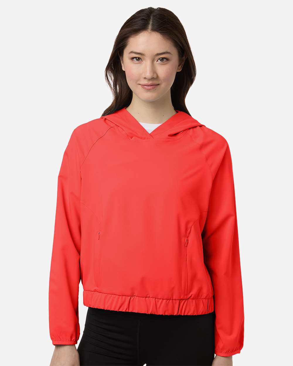 Women's UltraUVP Shoreline Long Sleeve Hooded Pullover – CE520LW – Marina Red