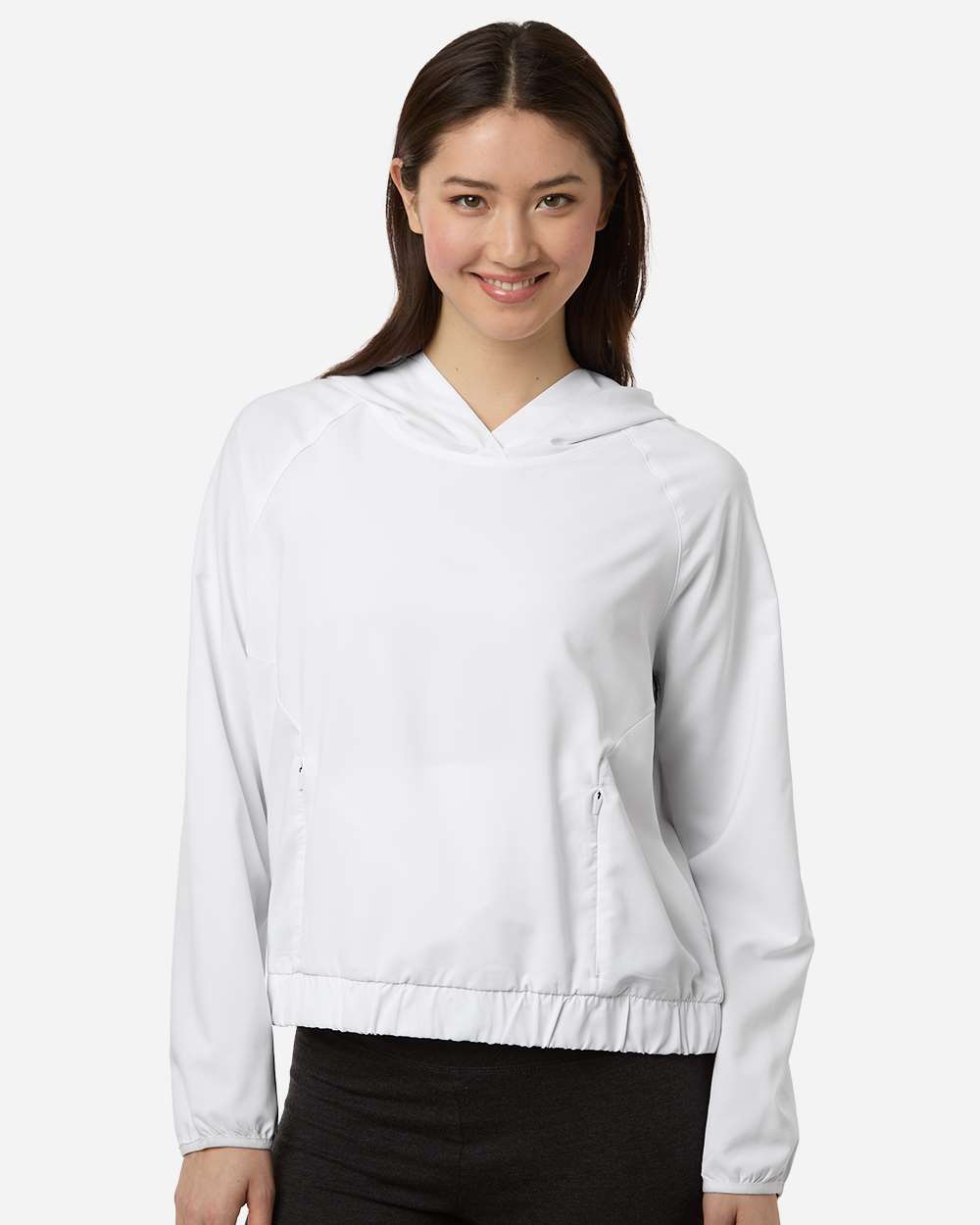 Women's UltraUVP Shoreline Long Sleeve Hooded Pullover – CE520LW – White