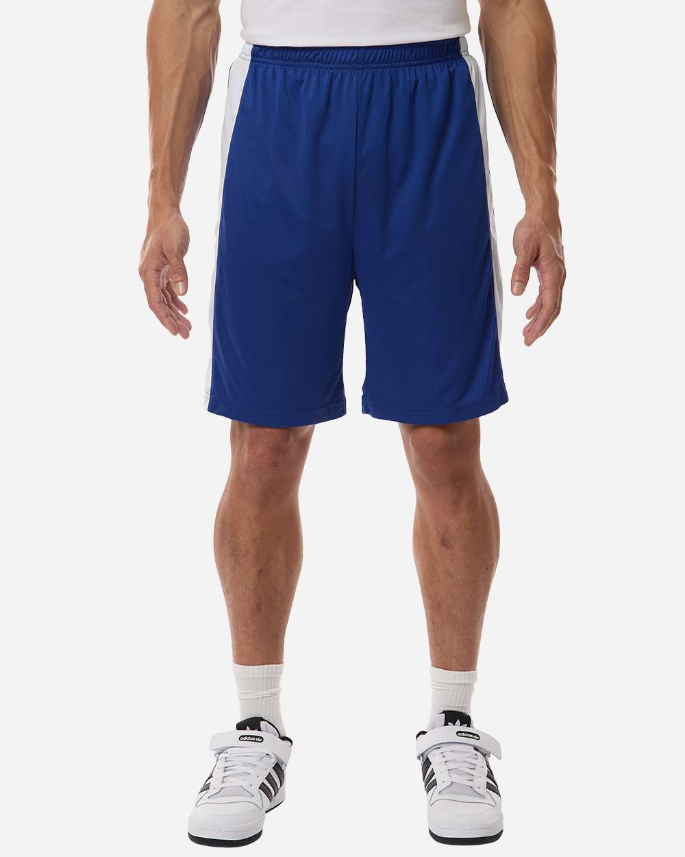 Unisex Zone Performance Reversible Shorts – TT115B – Sport Royal/ White
