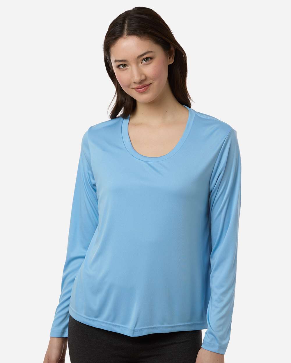 Women's Capital Performance Long Sleeve T-Shirt – CE10LW – Columbia Blue