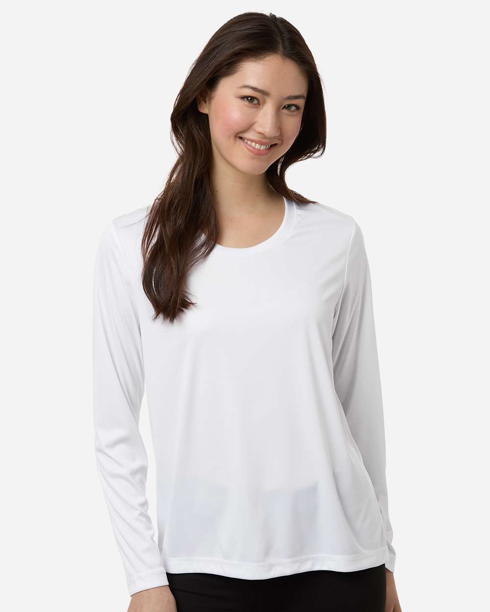 Women's Capital Performance Long Sleeve T-Shirt – CE10LW – White