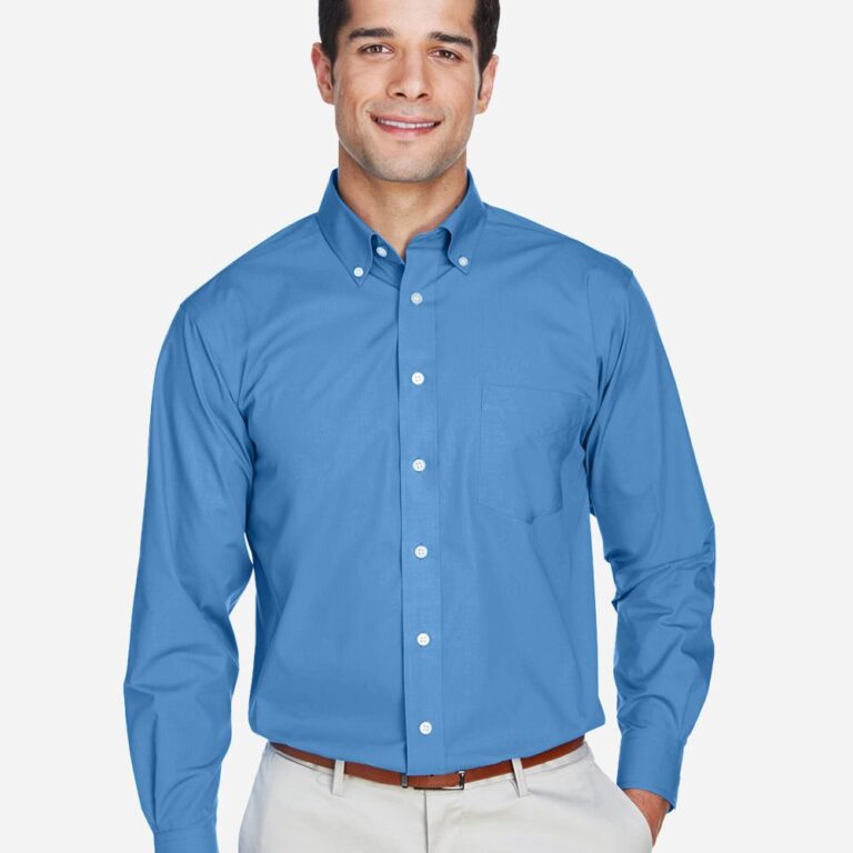 Men's Tall Crown Collection® Broadcloth Woven Dress Shirt – D620T