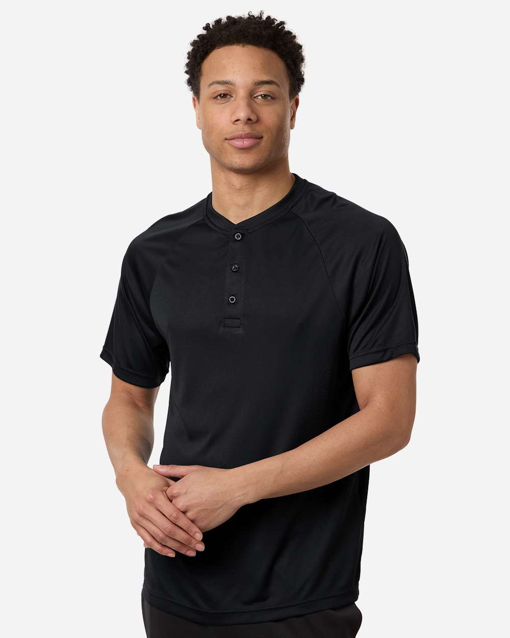 Men's Zone Performance Henley – TT11HN