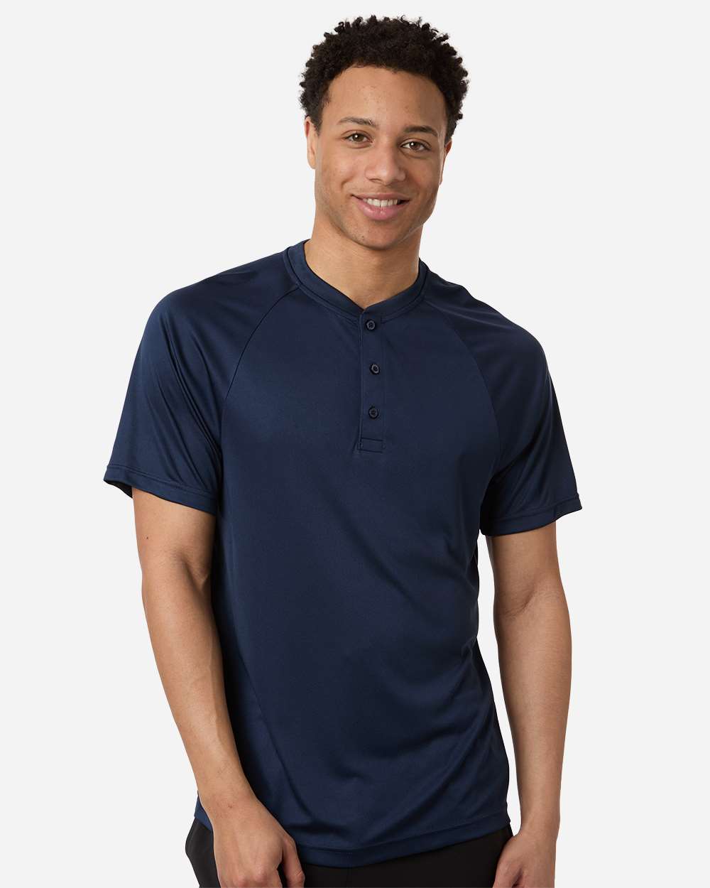Men's Zone Performance Henley – TT11HN