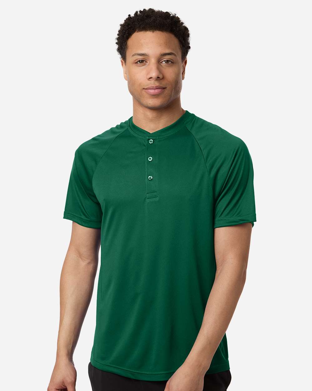 Men's Zone Performance Henley – TT11HN