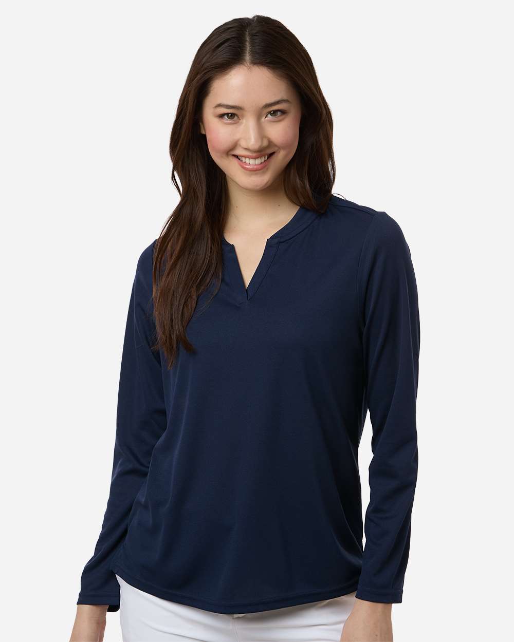 Women's Nova Performance Long Sleeve Pique Polo – CE108LW