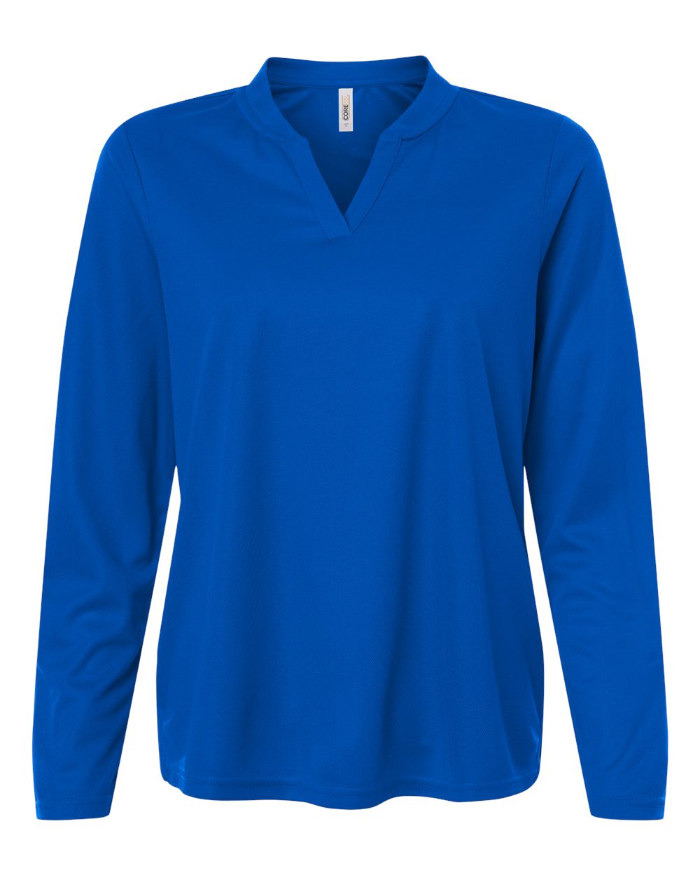 Women's Nova Performance Long Sleeve Pique Polo – CE108LW – True Royal