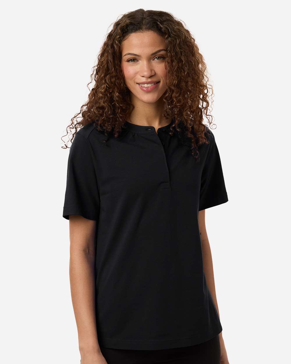 Women's Seaton Pebble Textured Polo – DG102W