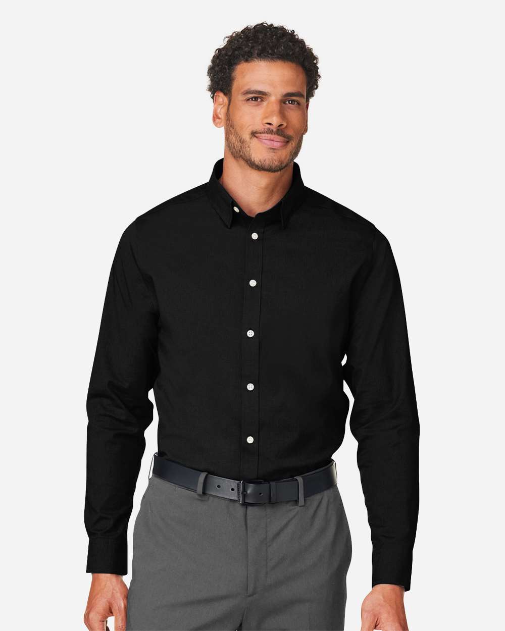 Men's CrownLux Performance® Spencer Poplin Dress Shirt – DG505