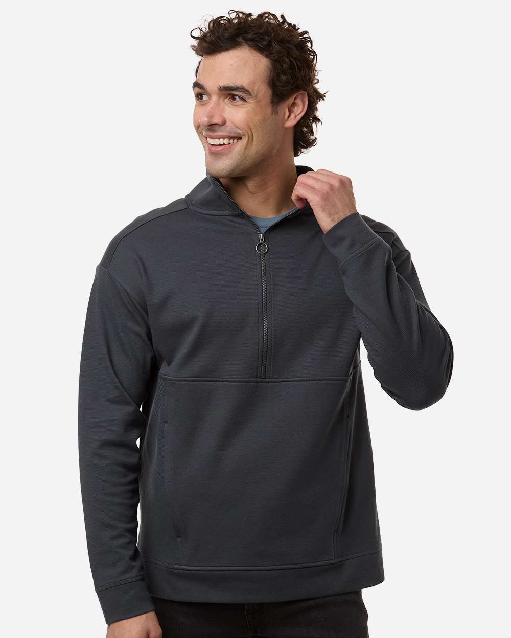 Men's Mantra Half-Zip Ottoman Pullover – NE220