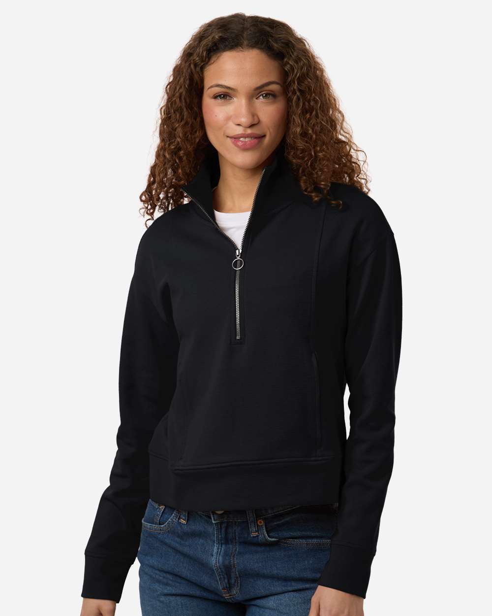 Women's Mantra Half-Zip Ottoman Pullover – NE220W