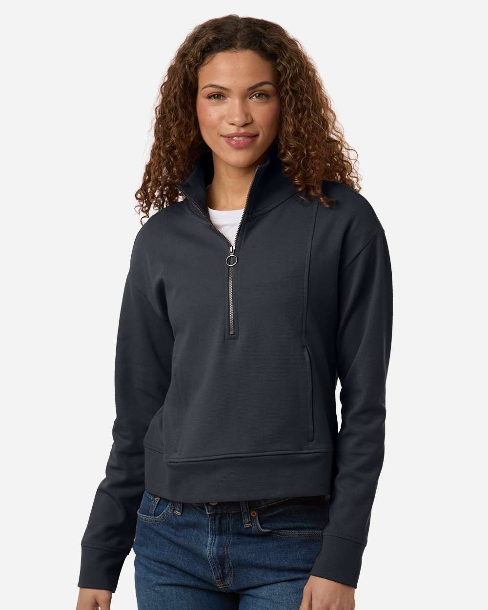 Women's Mantra Half-Zip Ottoman Pullover – NE220W
