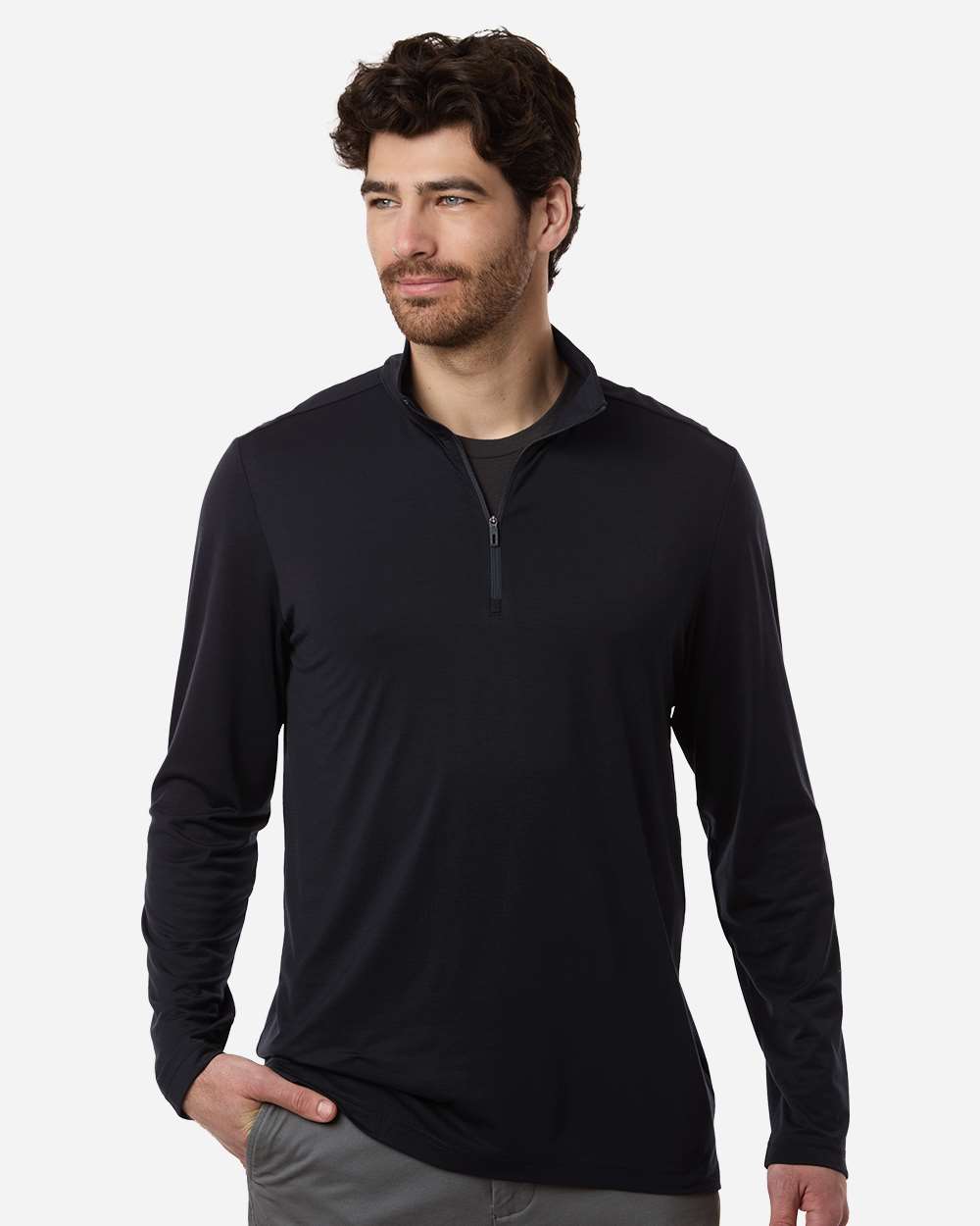 Men's JAQ Stretch Performance Quarter-Zip – NE405