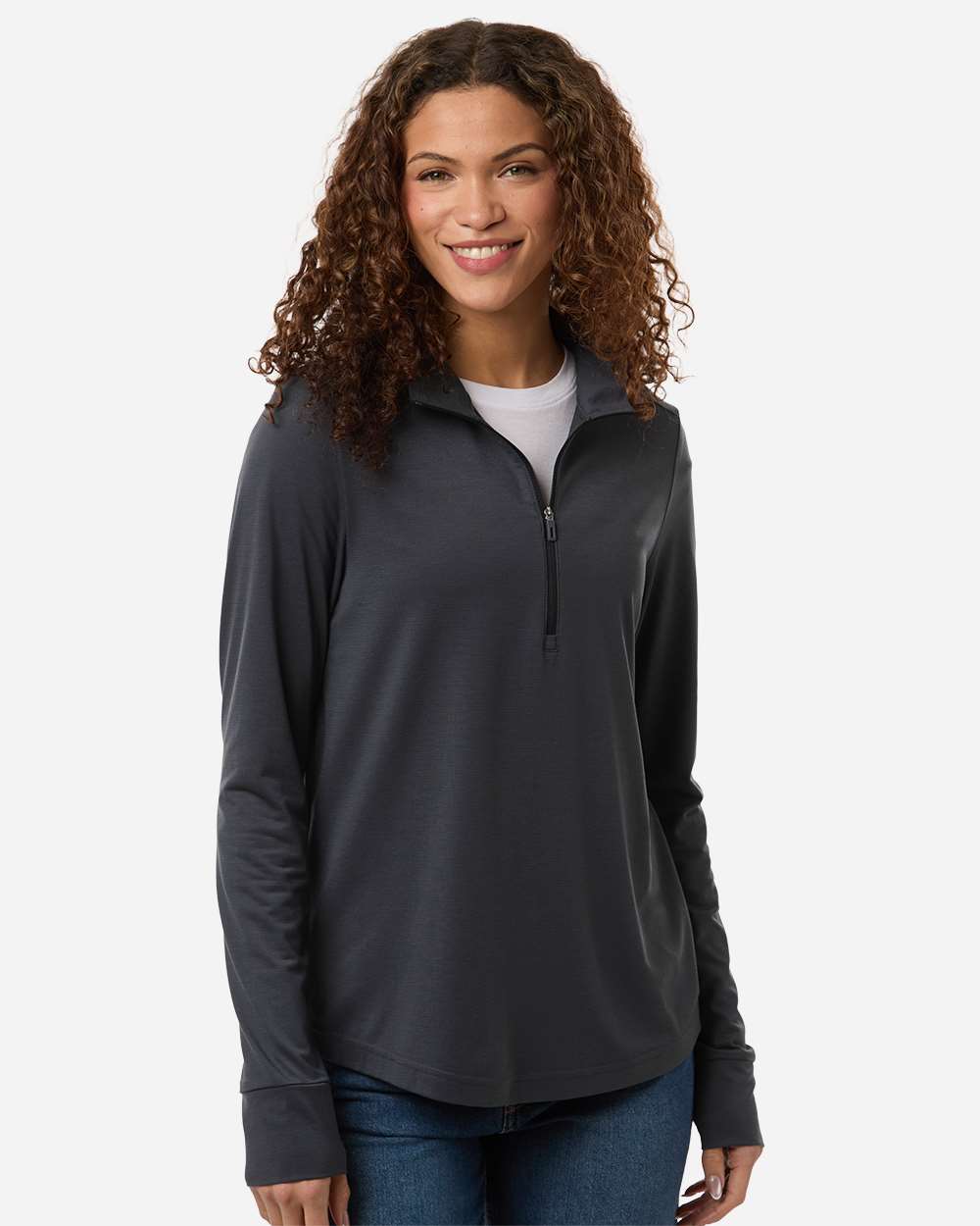 Women's JAQ Stretch Performance Quarter-Zip – NE405W