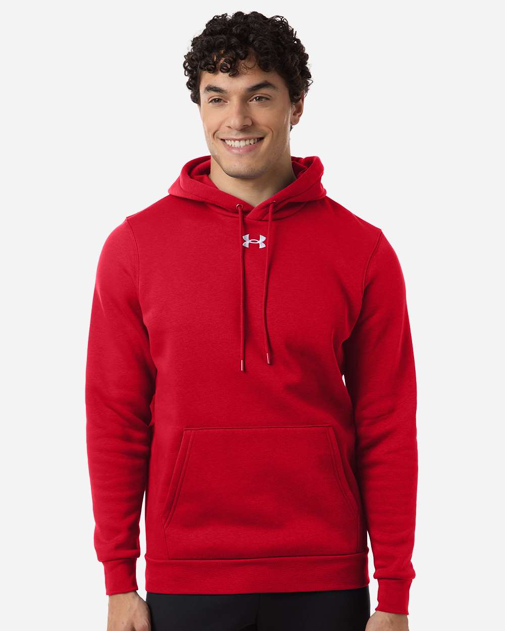 Men's Team Icon Fleece Hooded Sweatshirt – 6014161 – Red/ White