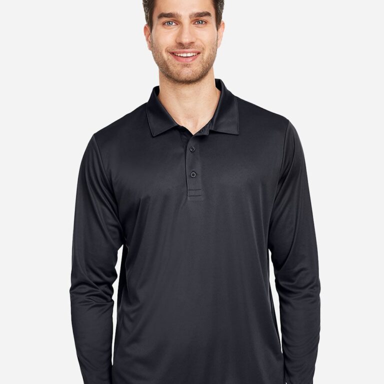 Men's Zone Performance Long Sleeve Polo – TT51L