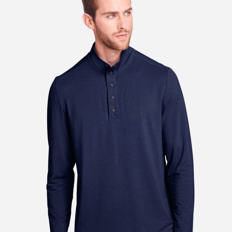 Men's JAQ Stretch Performance Snap-Neck Pullover – NE400