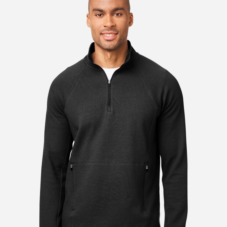 Men's Rhythm Waffle Quarter-Zip Pullover – NE200