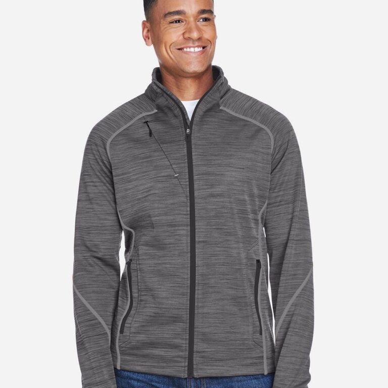 Men's Flux Mélange Bonded Fleece Jacket – 88697