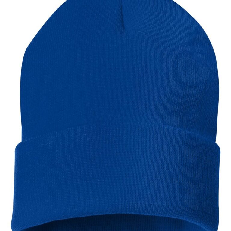 12" Solid Cuffed Beanie – SP12