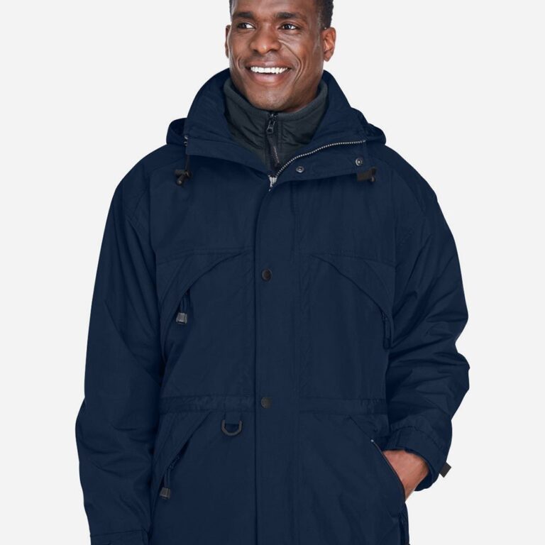 Men's 3-in-1 Parka with Dobby Trim – 88007