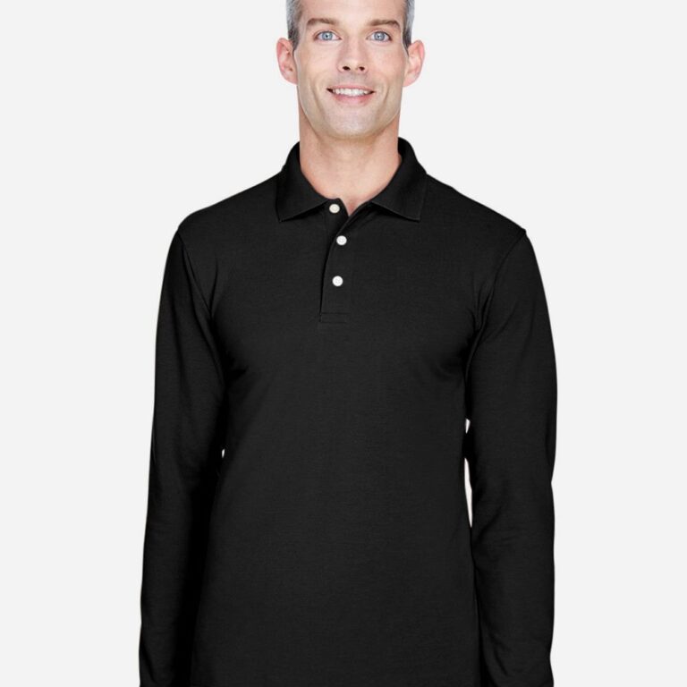Men's Easy Blend™ Long Sleeve Polo – M265L