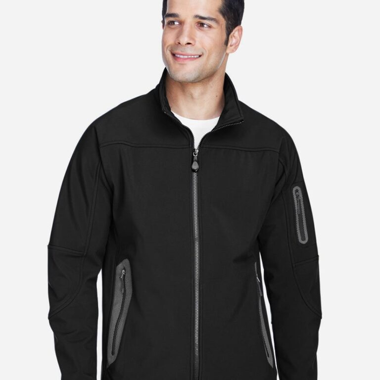 Men's Three Layer Fleece Bonded Shell Technical Jacket – 88138